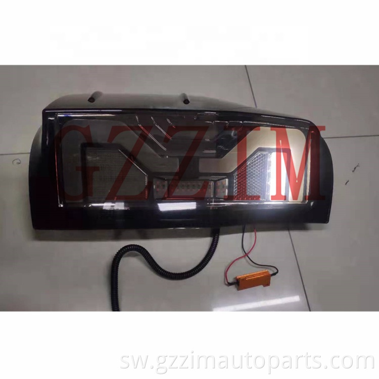 ABS plastiki taa taa taa nyuma kwa mgambo 2012-2019 sasisha hadi 2022